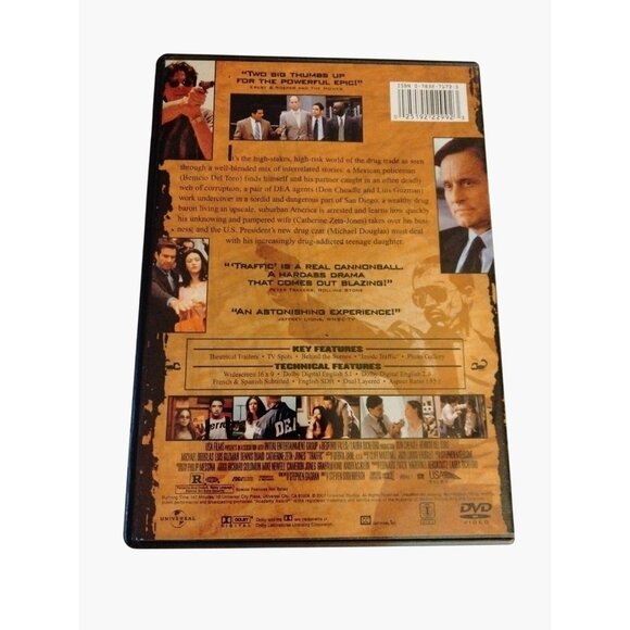 Traffic DVD Movie 2001 4 Academy Awards Winner Universal Studios - Picture 2 of 4